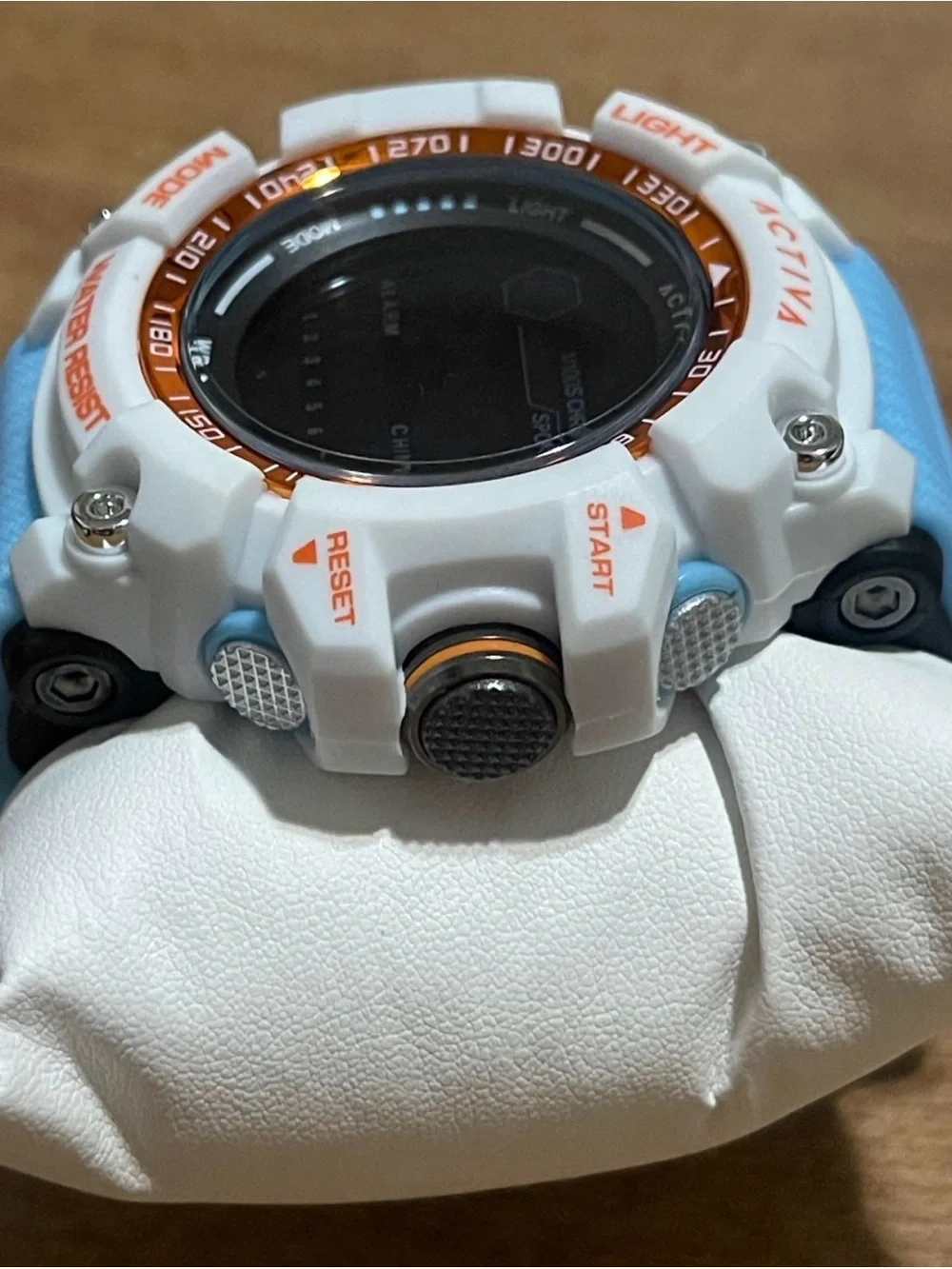 Activa X Invicta Digital Men's Watch - 56mm. Light Blue